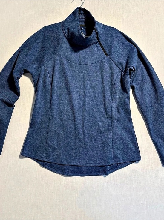Prana Tops - prAna W2B0UR315 Blue Quarter-Zip Pullover Size XL